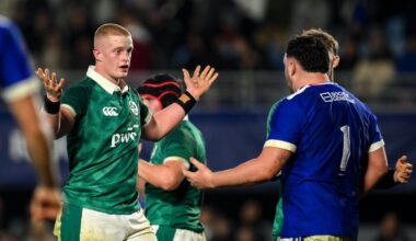 Eight-try France too strong for Ireland U20s