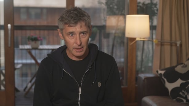 Ian Keogh speaking to RTÉ News