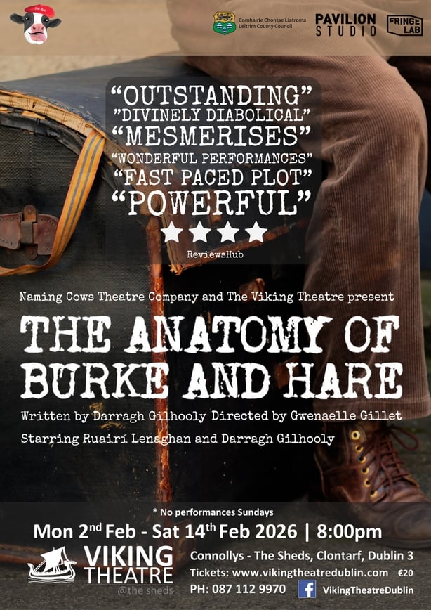 THE ANATOMY OF BURKE AND HARE POSTER