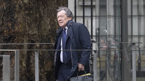 Bord Bia chairman Larry Murrin arrives for the Committee on Agriculture and Food at Leinster House