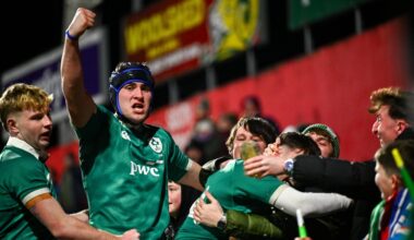 Ireland Under-20s edge out Italy in eight-try thriller