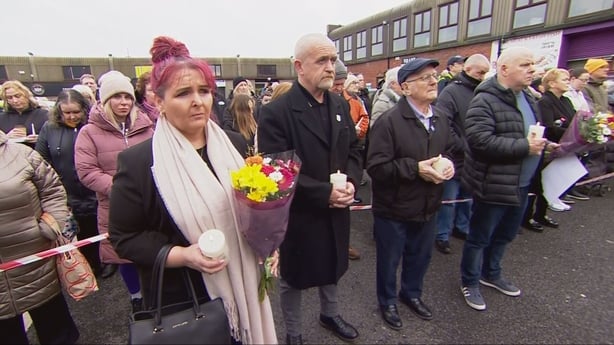 People attend vigil for Stardust tragedy on Valentine's anniversary