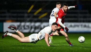 Derry overcome Glass dismissal to edge fiery encounter