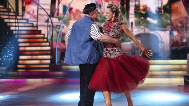 Paudie Moloney and Laura Nolan on Week Seven of Dancing with the Stars Photo: Kyran O'Brien