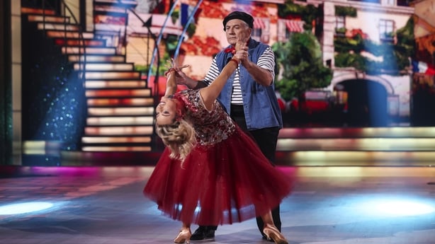 Paudie Moloney and Laura Nolan on Week Seven of Dancing with the Stars Photo: Kyran O'Brien