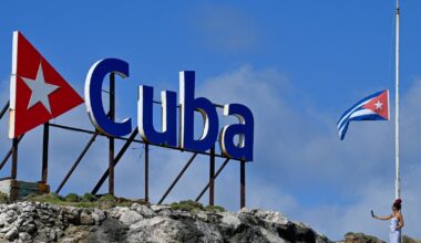Why are Irish citizens being advised against Cuba travel?