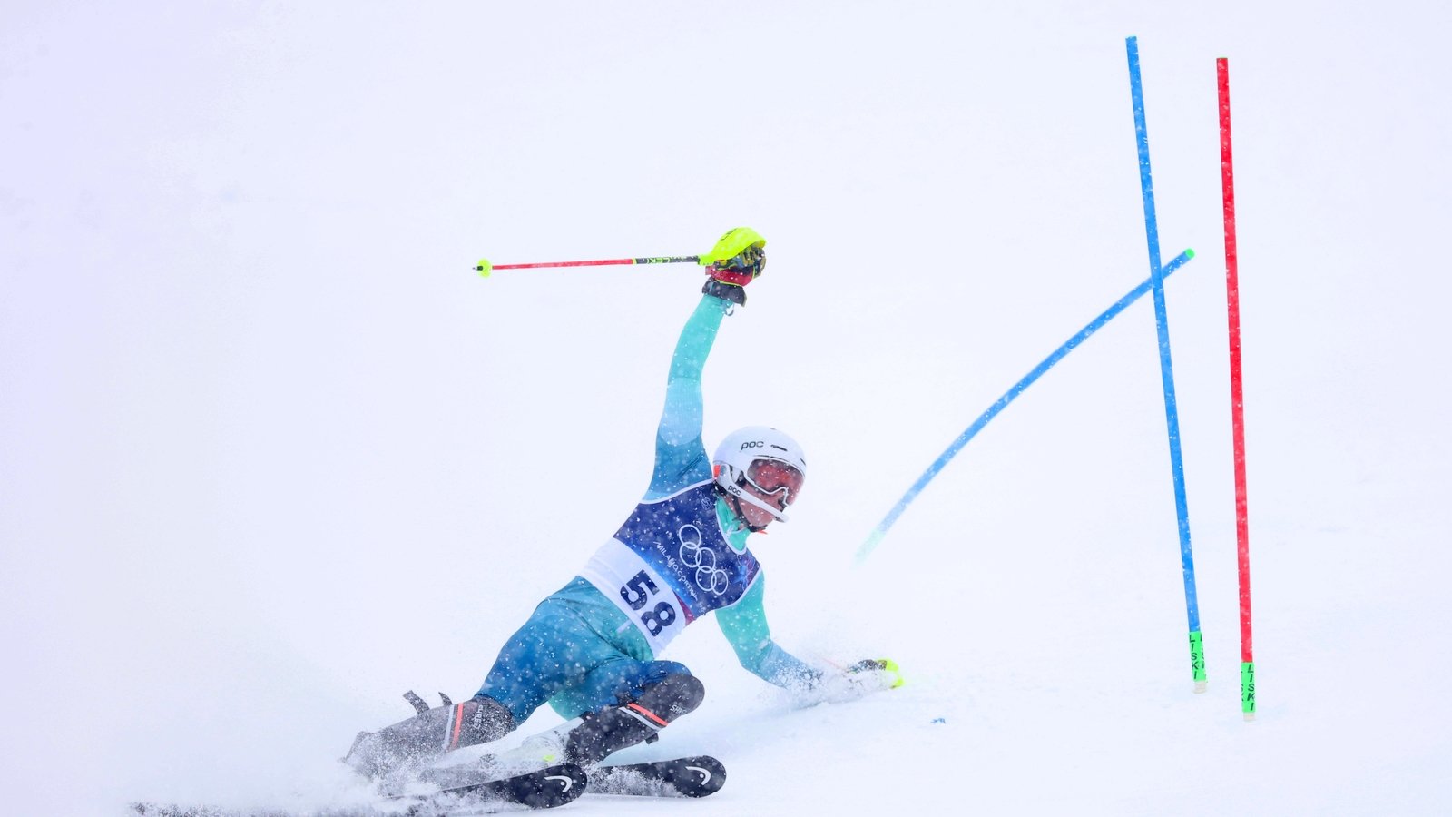 Comerford shows his mettle to end 31st in slalom