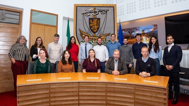 WATERWAY project launch photo in Galway
