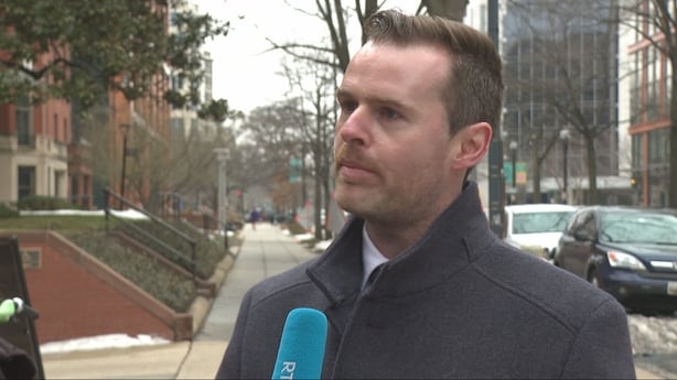 Professor Darragh Gannon, the assistant director of Irish Studies at Georgetown University