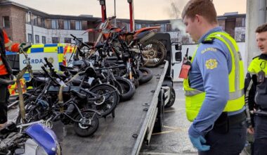 44 illegal bikes, scramblers seized in Ballymun
