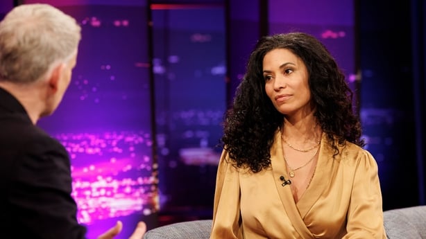 Lisa Phillips talks to Patrick Kielty on The Late Late Show