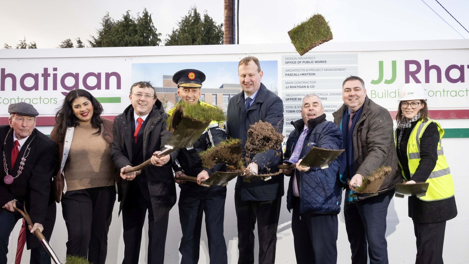 Sod tuned on new €48m garda station in Macroom, Co Cork