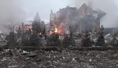 Missiles pound Kyiv ahead of Russia invasion anniversary