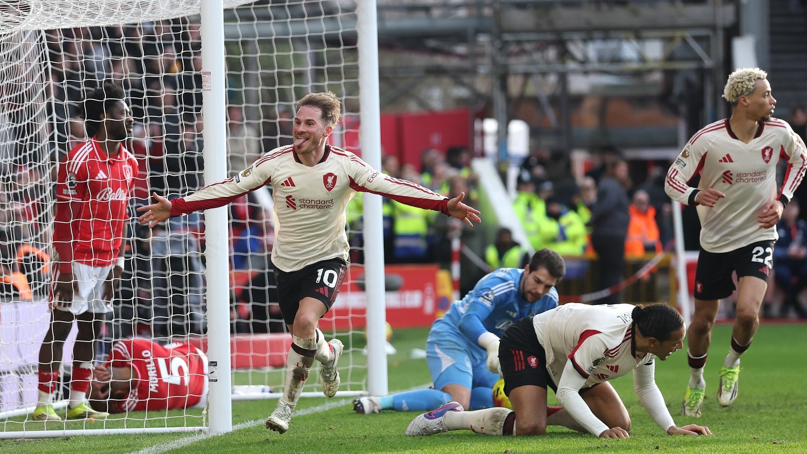 Lacklustre Liverpool win at the death against Forest