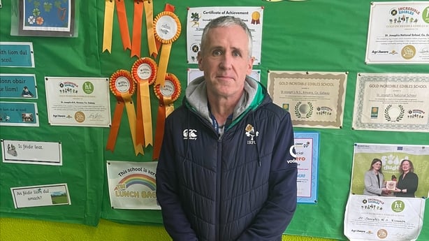 Darren Melia SNA at St Joseph's NS