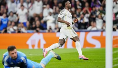 Vinicius grabs winner as Real progress past Benfica