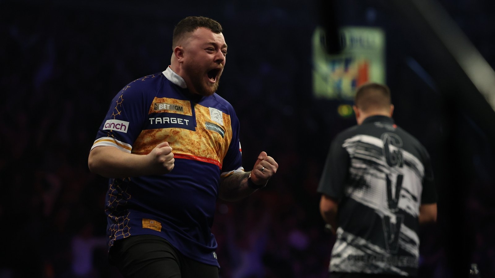 Rock raises roof with stunning Belfast nine-darter