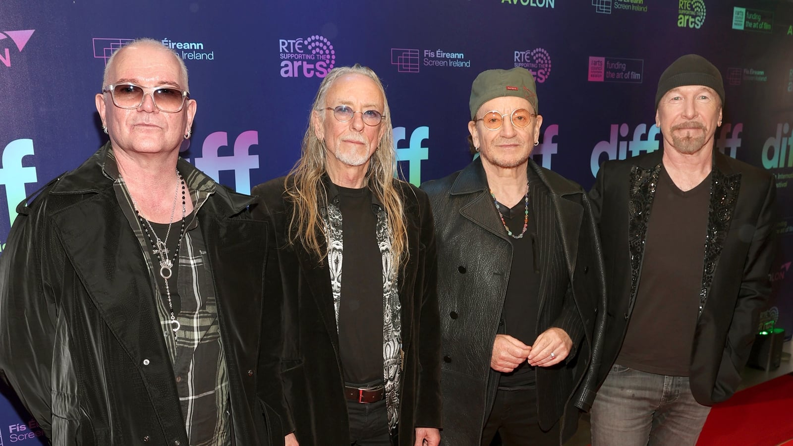 U2 attend world premiere of new Guggi documentary