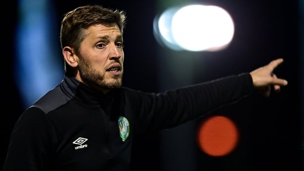 Bray Wanderers manager Gary Cronin during the SSE Airtricity League Premier Division match between Bray Wanderers and Drogheda United at the Carlisle Grounds in Bray, Wicklow. 
