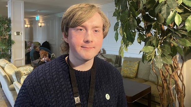 Donnacha Geoghegan, Green Party member RTE