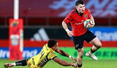 Late tries put gloss on Munster win over Zebre