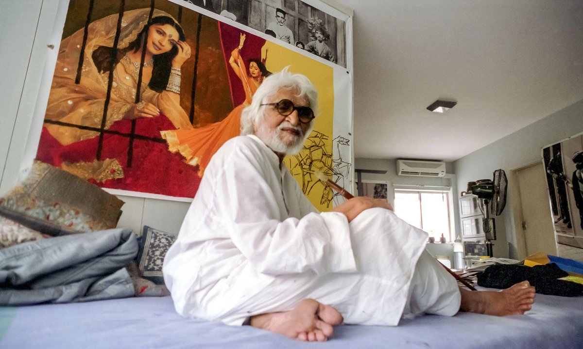 M.F. Husain in Qatar: bridging Asia and the Arab world - The Art Newspaper
