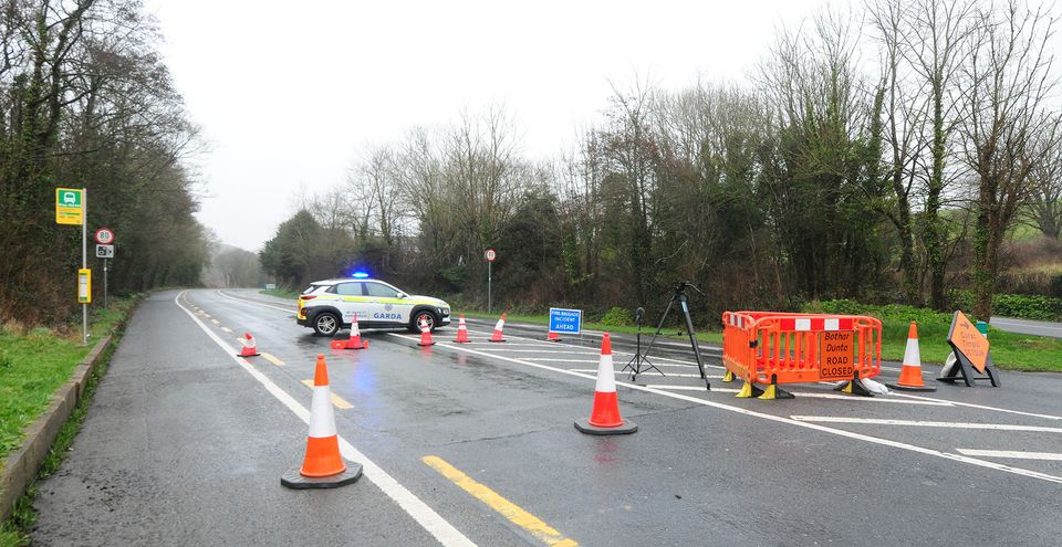 The accident scene located less than 5km from Waterford city and 3km from Tramore. Photo: Jim Campbell