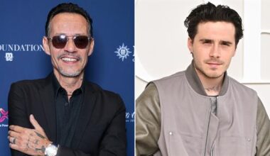 Marc Anthony Reacts to Brooklyn Beckham Family Feud - E! News