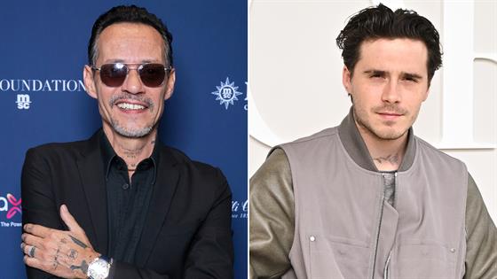 Marc Anthony Reacts to Brooklyn Beckham Family Feud - E! News
