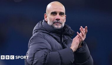 Pep Guardiola claps his hands