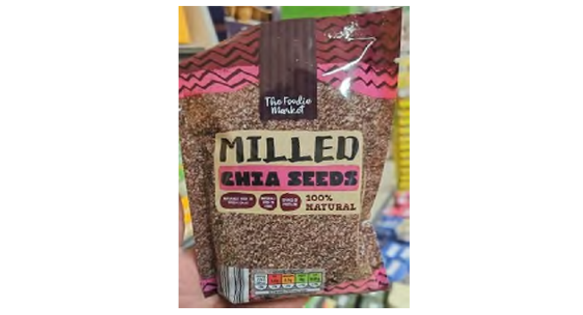 Recall of a specific batch of The Foodie Market Milled Chia Seeds from Aldi Ireland due to the possible presence of Salmonella