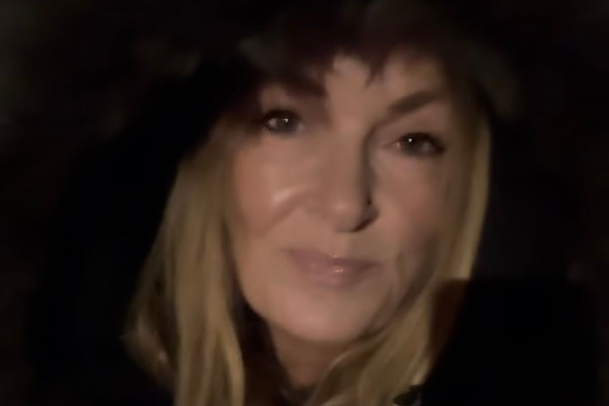 Ciara Kelly on her daily walk