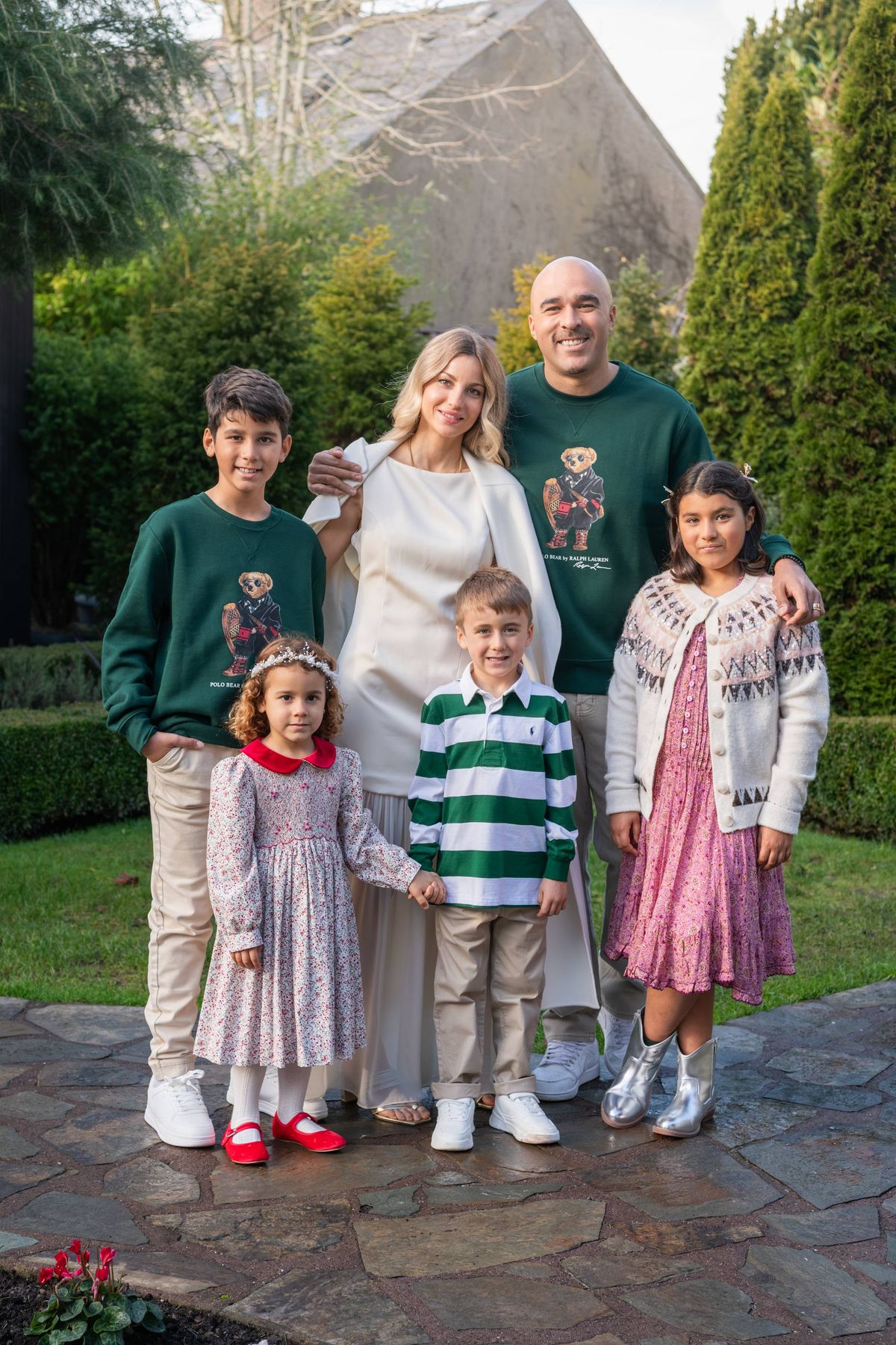 Simon, Elvira and their children Jacob, Sofia, Noah and Isabella