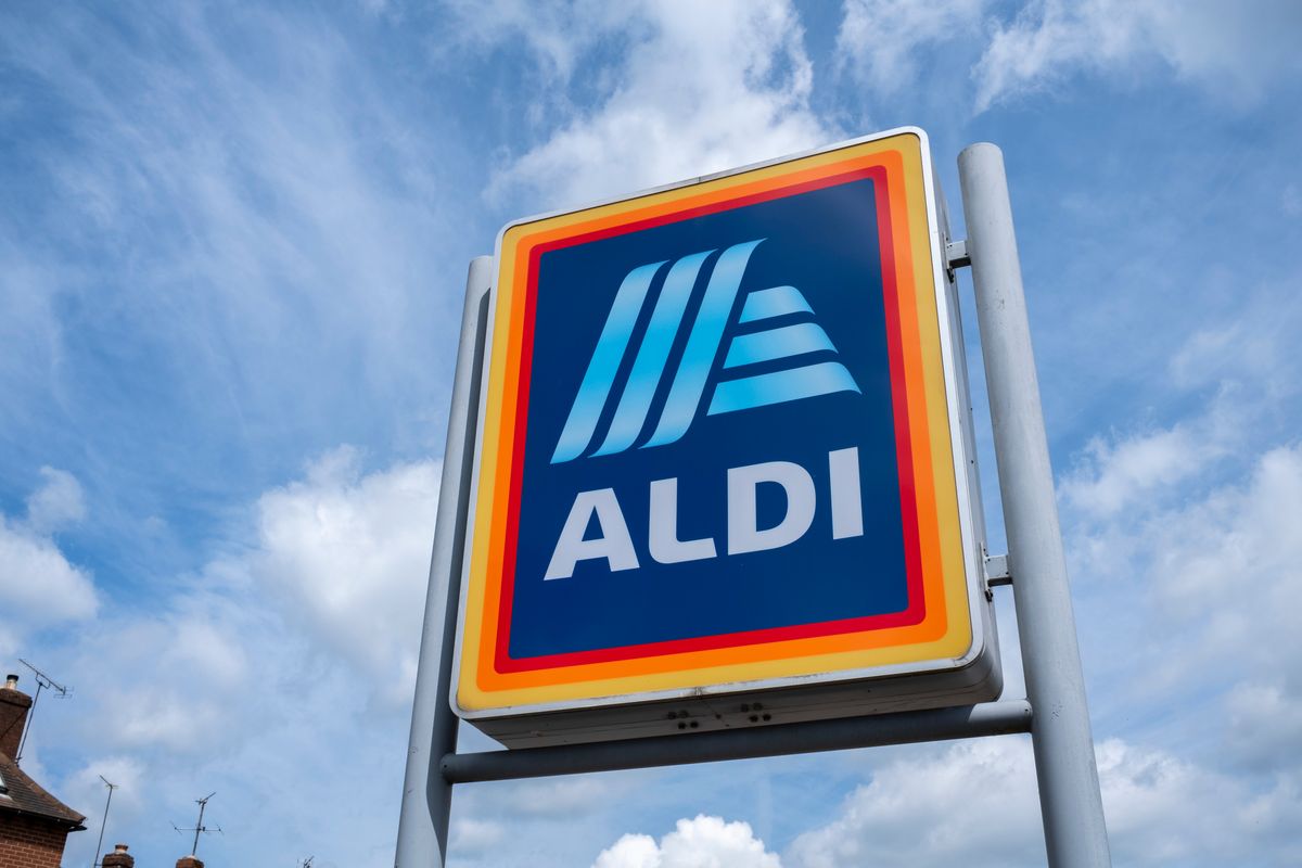 Supermarket chain Aldi store 