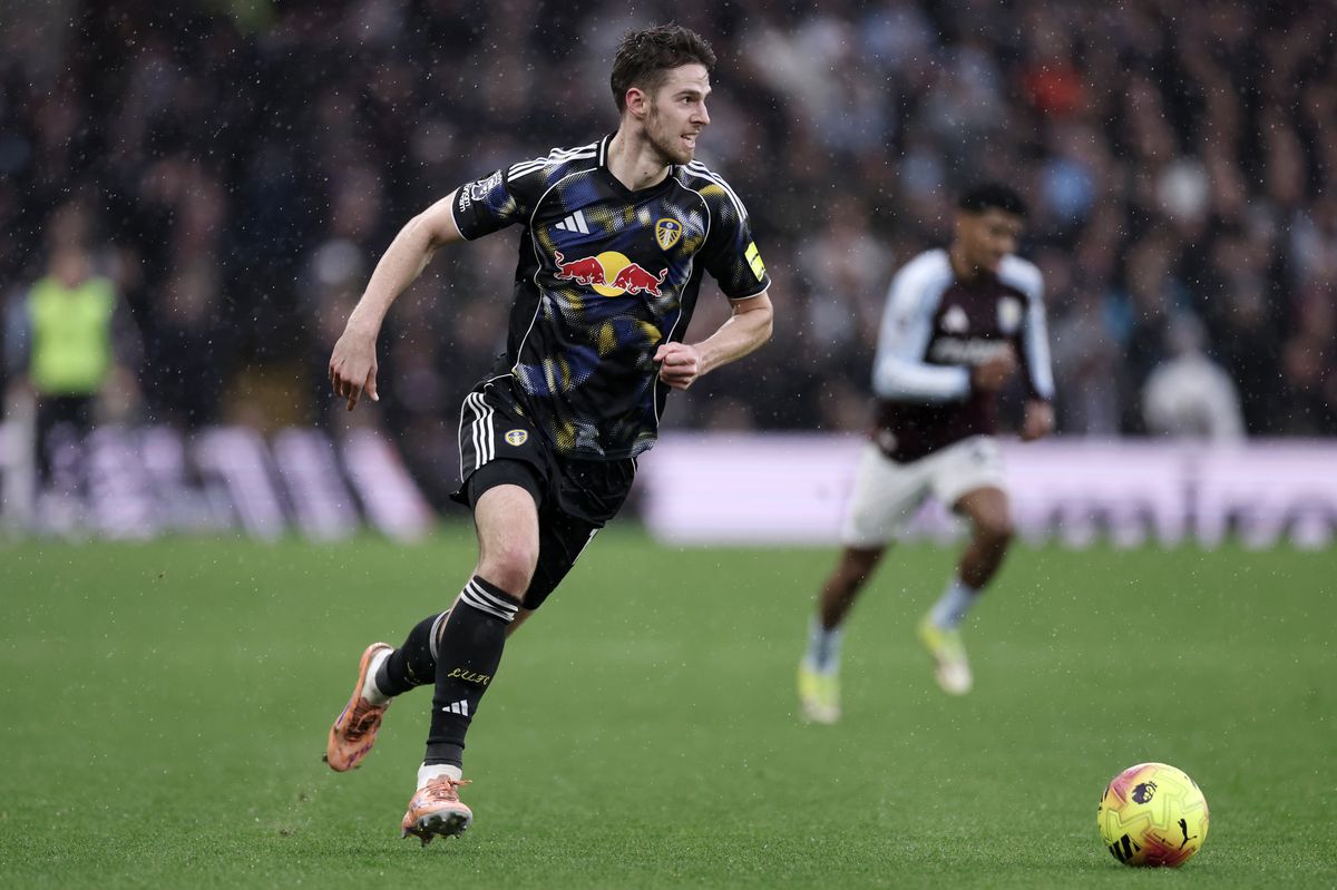 Anton Stach played one his best games for Leeds on Saturday