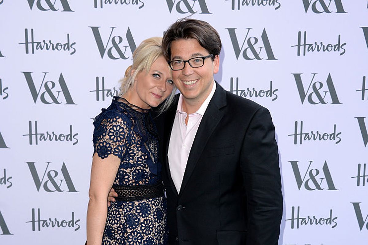 Kitty McIntyre and Michael McIntyre attend the V&A Summer Party at Victoria and Albert Museum on June 22, 2016 in London, England