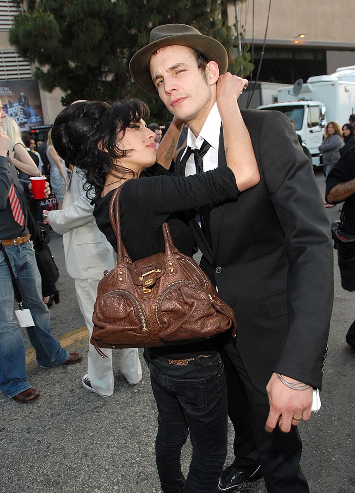 Amy Winehouse and husband Blake Fielder-Civil
