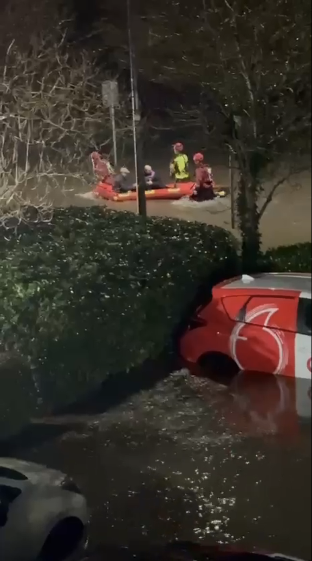 Pictures from Caroline Walsh in Rathfarnham whose house was flooded during Storm Chandra