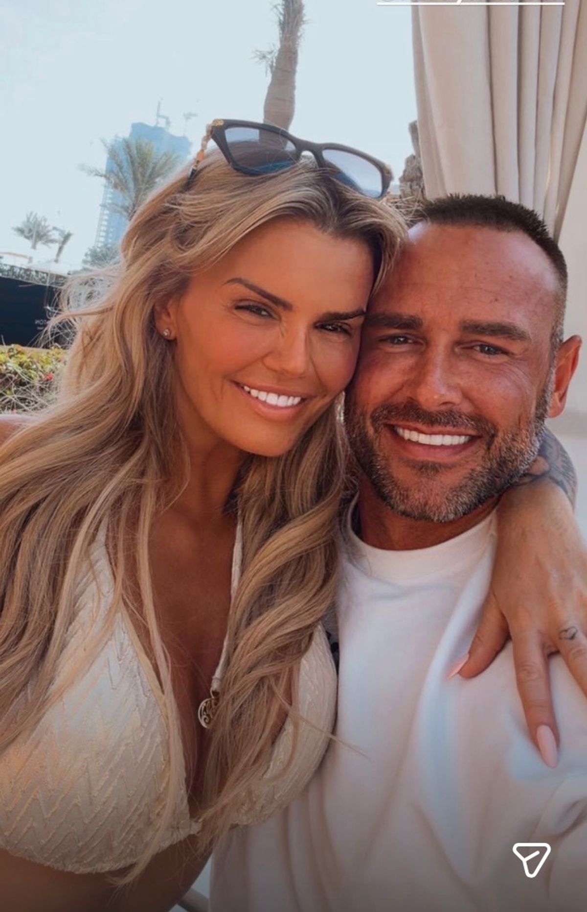 Kerry and Paolo were enjoying their holiday in Dubai