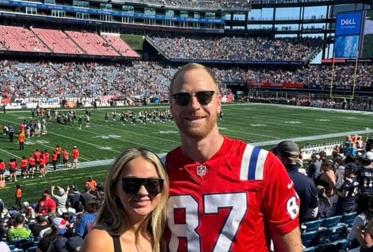 Seamus Culleton with his wife Tiffany Smyth
