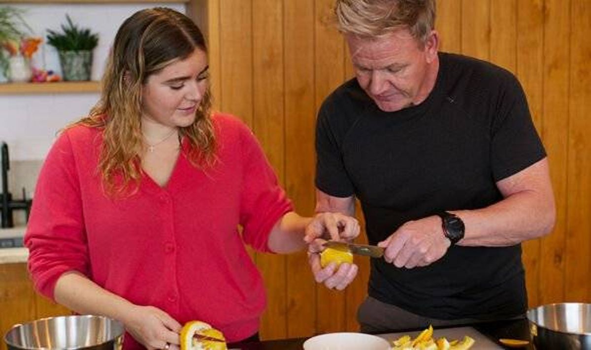 Tilly and Gordon Ramsay