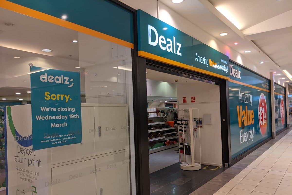 The Dealz in the Merchant's Quay Shopping Centre