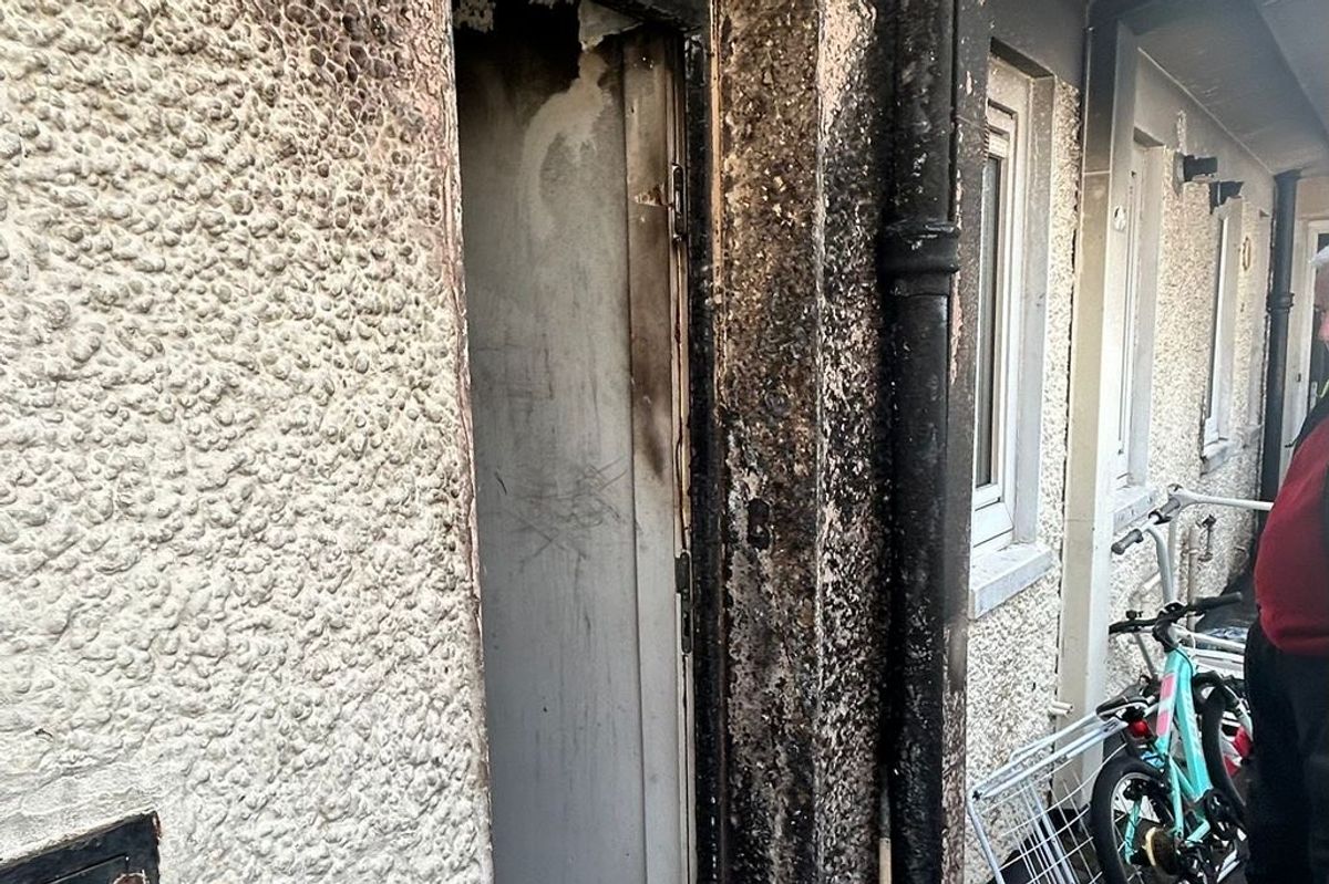 The incident happened in Dublin 8 in the early hours of this morning