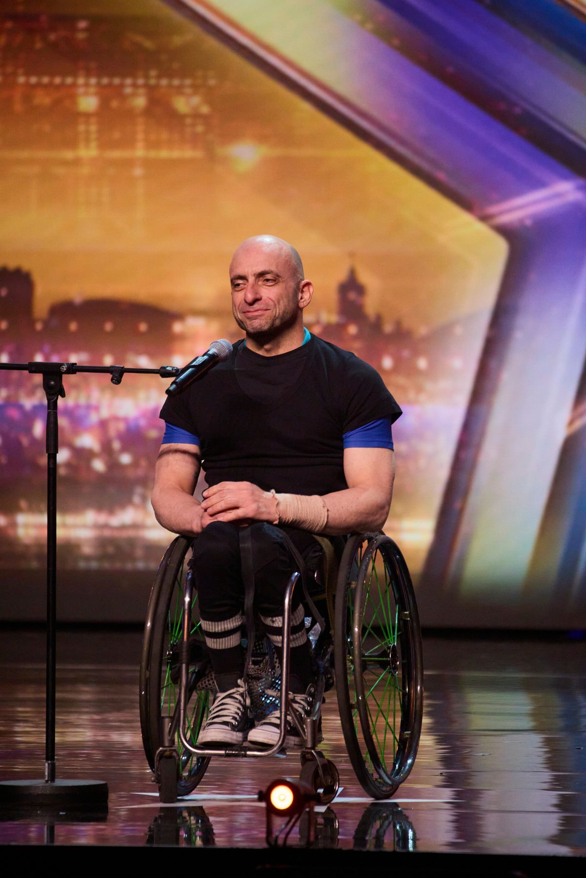 Paul Nurrari made the Australia's Got Talent final