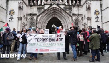 Palestine Action ban ruled unlawful but group remains proscribed for now - live updates