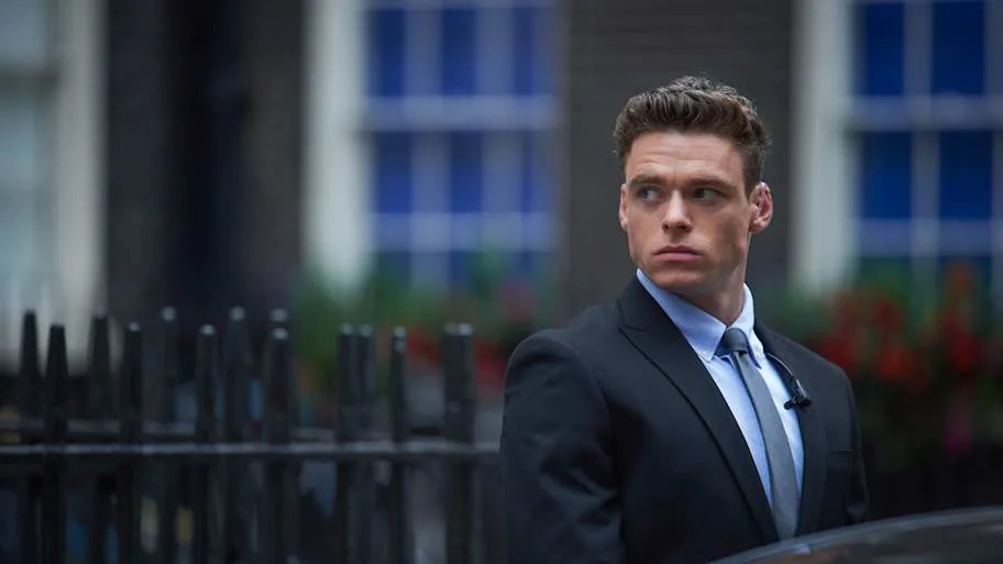 Richard Madden as PS David Budd in Bodyguard
