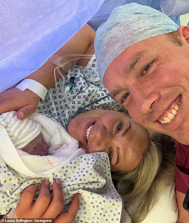 The Great British Bake Offstar revealed in October she'd given birth to a 'miracle' son named George after undergoing IVFfollowing nine years of infertility