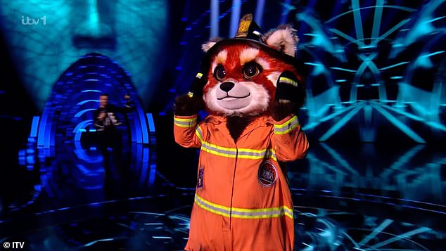 After another round of voting, Red Panda was sadly eliminated by the judging panel, meaning their identity would finally be shared with viewers