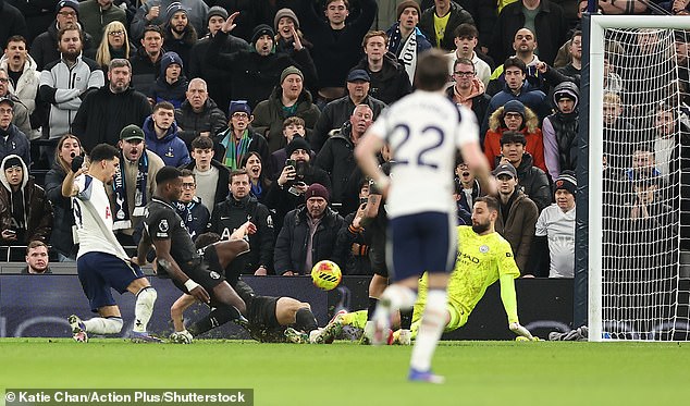 Dominic Solanke scores the goal that so upset City's Rodri - but pundits were divided on it