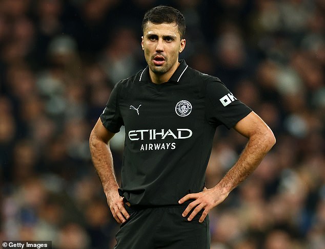 After Manchester City's draw with Spurs on Sunday, Rodri said that ‘people don’t want us to win’, burning with the self-righteous indignation of the entitled player who wants to blame anyone but himself